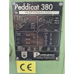 Peddinghaus Peddicat 380 / Lochstanze / Profilstahlschere