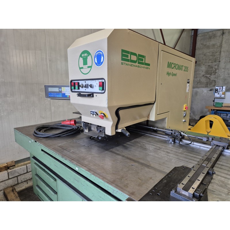 EDEL Micromat 205 Stanzautomat / Lochstanze / Nibbelmaschine