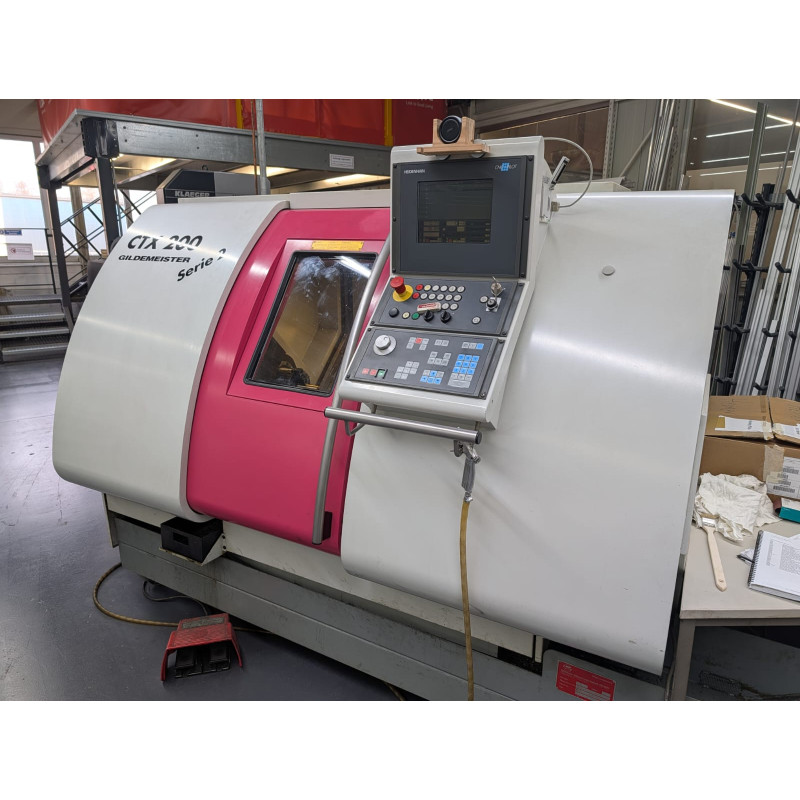 Gildemeister CTX200 Serie 2 CNC Drehmaschine inkl. Zubehör