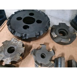 4 x Messerkopf im Paket 200mm, 100mm, 80mm