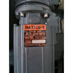 Permanent Magnet Motor/ AC Servomotor Mitsubishi HA33CB-S